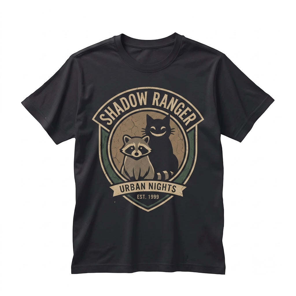 Spooky Raccoon Halloween Gothic Trash Panda Creepy Cute Horror Gift Apparel Unisex TShirt