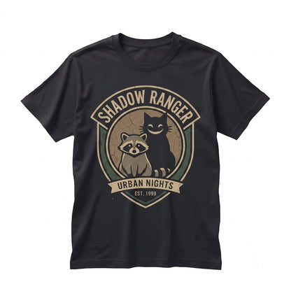Spooky Raccoon Halloween Gothic Trash Panda Creepy Cute Horror Gift Apparel Unisex TShirt