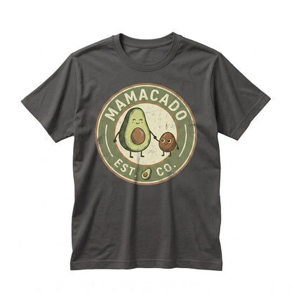 Mamacado Cute Funny Guacamole Lover Vegan Vegetarian Animal Activist Birthday Present Unisex TShirt