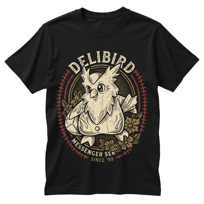 Delibird Cute Christmas Delivery Bird Vintage Wash Anime Gamer Sleeveless Tank Top Gift Unisex TShirt
