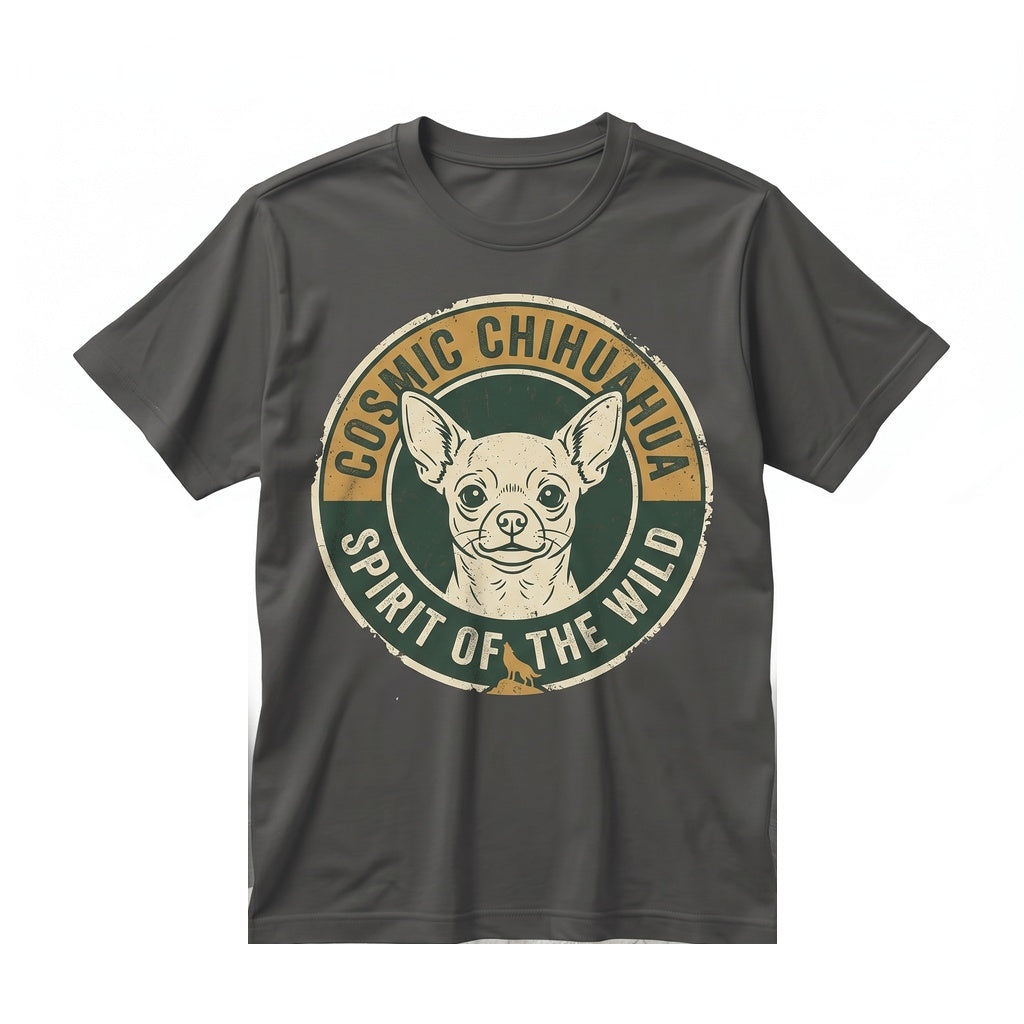 Chihuahua Full Moon Graphic Sweatshirt, Retro 90s Howling Dog Crewneck Sweater, Cozy Animal Lover Pullover, Unisex TShirt