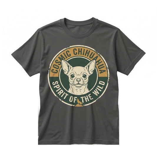Chihuahua Full Moon Graphic Sweatshirt, Retro 90s Howling Dog Crewneck Sweater, Cozy Animal Lover Pullover, Unisex TShirt