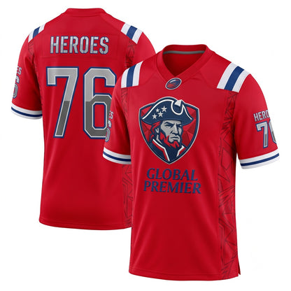 Unisex Lightweight Breathable Mesh Football Fan Jersey for Game Day Athletic Wear