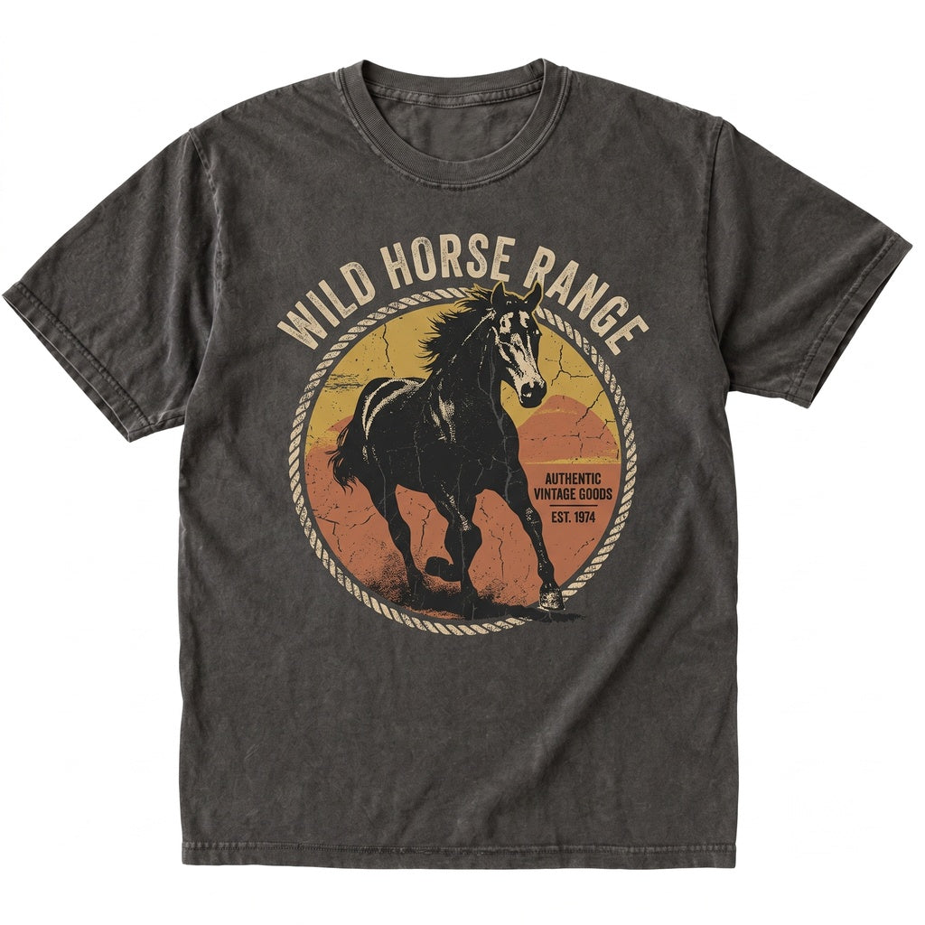 Western Graphic Cowboy Cowgirl Gift Country Black Equine Apparel Unisex TShirt