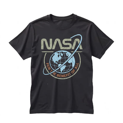 Vintage 1980s NASA Space Logo Graphic Streetwear Apparel Unisex TShirt