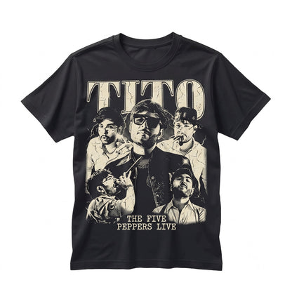 Retro Tito Double P Graphic Apparel, Novelty Gift for Men and Women Unisex TShirt