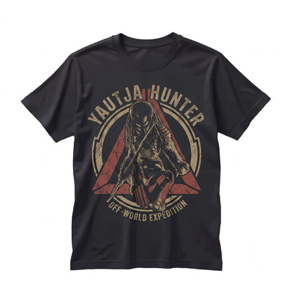 Retro 80s Sci-Fi Extraterrestrial Monster Graphic Vintage Cinema Black Unisex TShirt