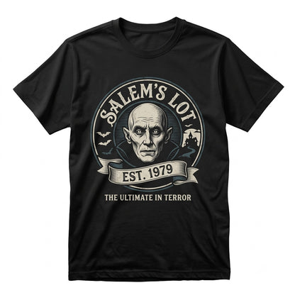Vintage Vampire Horror Salem Graphic Novelty Unisex TShirt