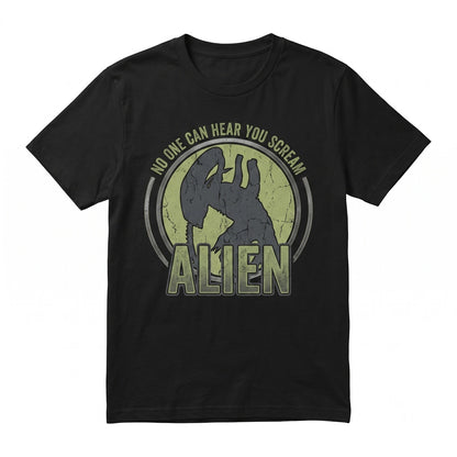 Retro Vintage Sci-Fi Extraterrestrial Horror Alternate Movie Art Graphic Unisex TShirt
