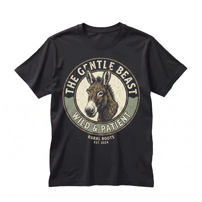 Vintage Cute Donkey Graphic Farm Animal Lover Gift Unisex TShirt