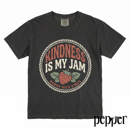 Positive Teacher Kindness Strawberry Graphic Classroom Floral Gift Unisex TShirt