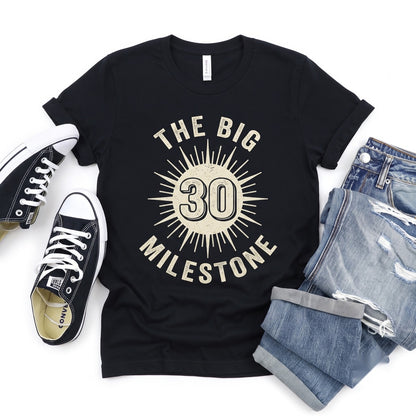 Thirty AF Thirty-Year-Old Birthday Gift Funny Party Apparel Unisex TShirt