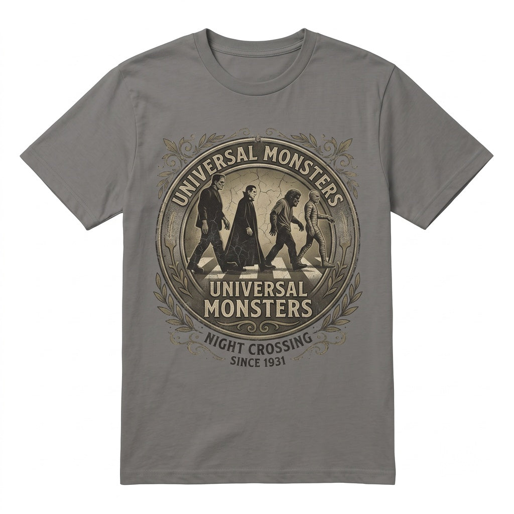 Vintage Halloween Monster Jimothy Raccoon Gothic Midnight Creatures Spooky Season Classic Horror Unisex TShirt