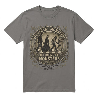 Vintage Halloween Monster Jimothy Raccoon Gothic Midnight Creatures Spooky Season Classic Horror Unisex TShirt