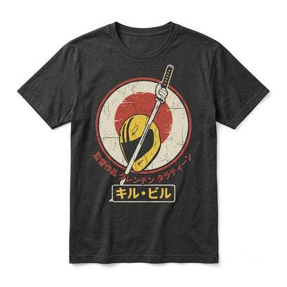Vintage Japanese Samurai Katana Sword Martial Arts Action Cinema Graphic Unisex TShirt