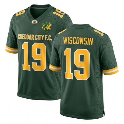 Unisex Game Day Athletic Mesh Football Fan Jersey - Stitched & Breathable Lightweight Sports Apparel