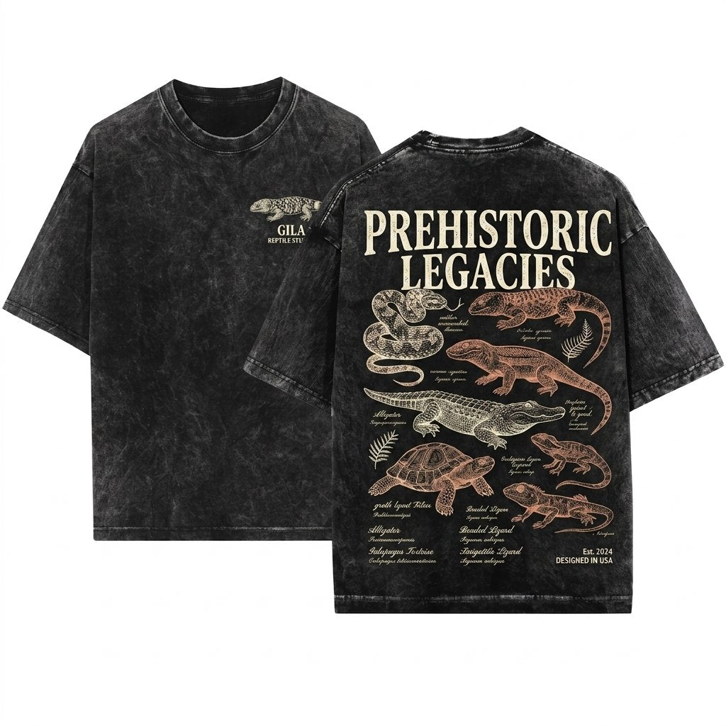 Reptile Youth Hoodie Sweatshirt Kids Lizard Snake Gift Unisex Wash T-Shirt