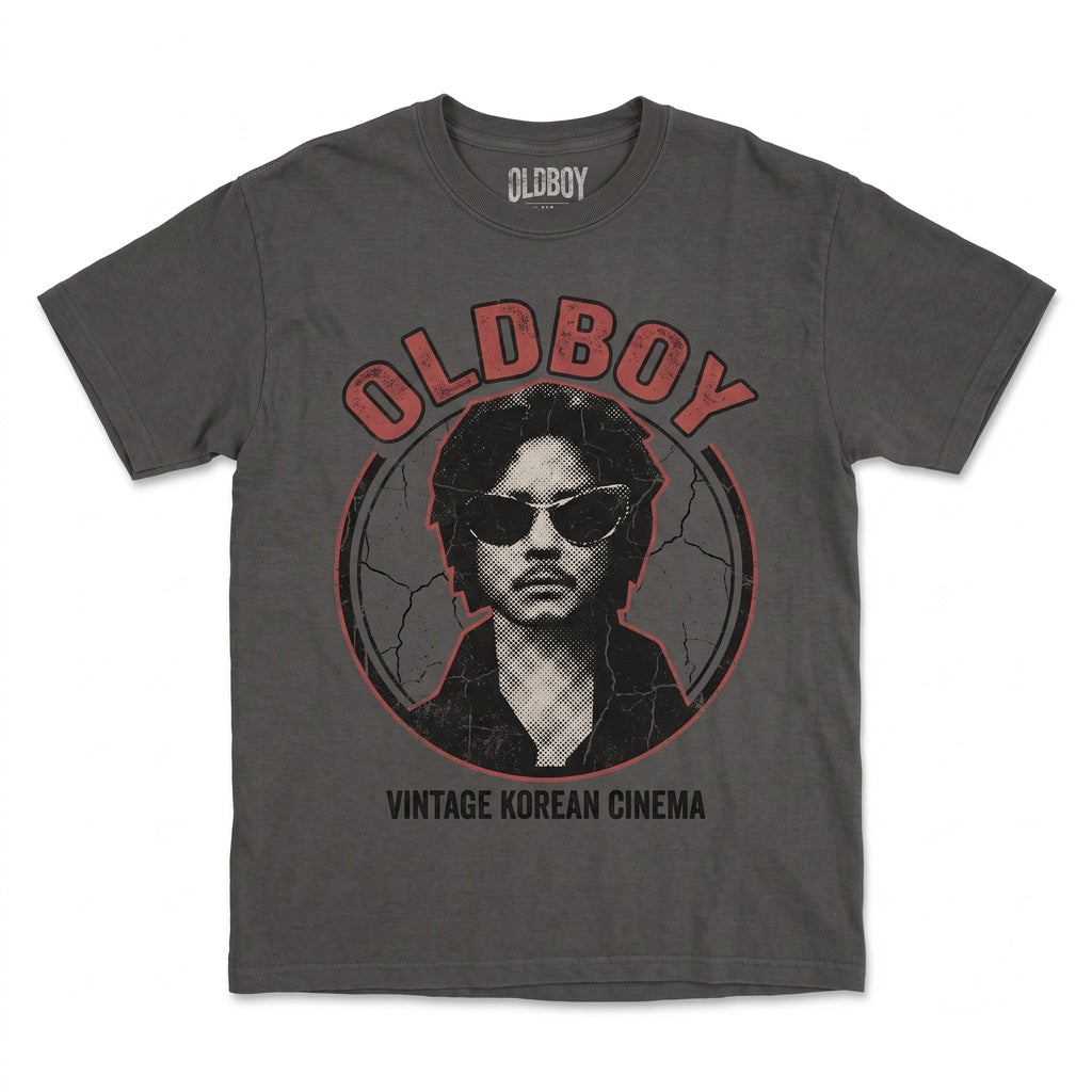 Vintage Y2K Korean Cult Cinema Revenge Film Graphic Streetwear Unisex TShirt