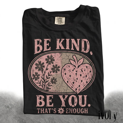 Kindness Floral Graphic Positive Teacher Self Acceptance Classroom Inspiration Gift Unisex TShirt