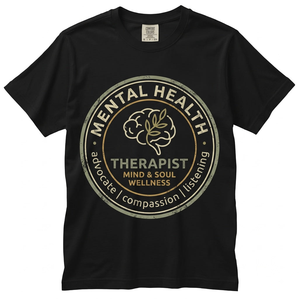 Mental Health Awareness Counselor Therapist Appreciation Gift Unisex TShirt
