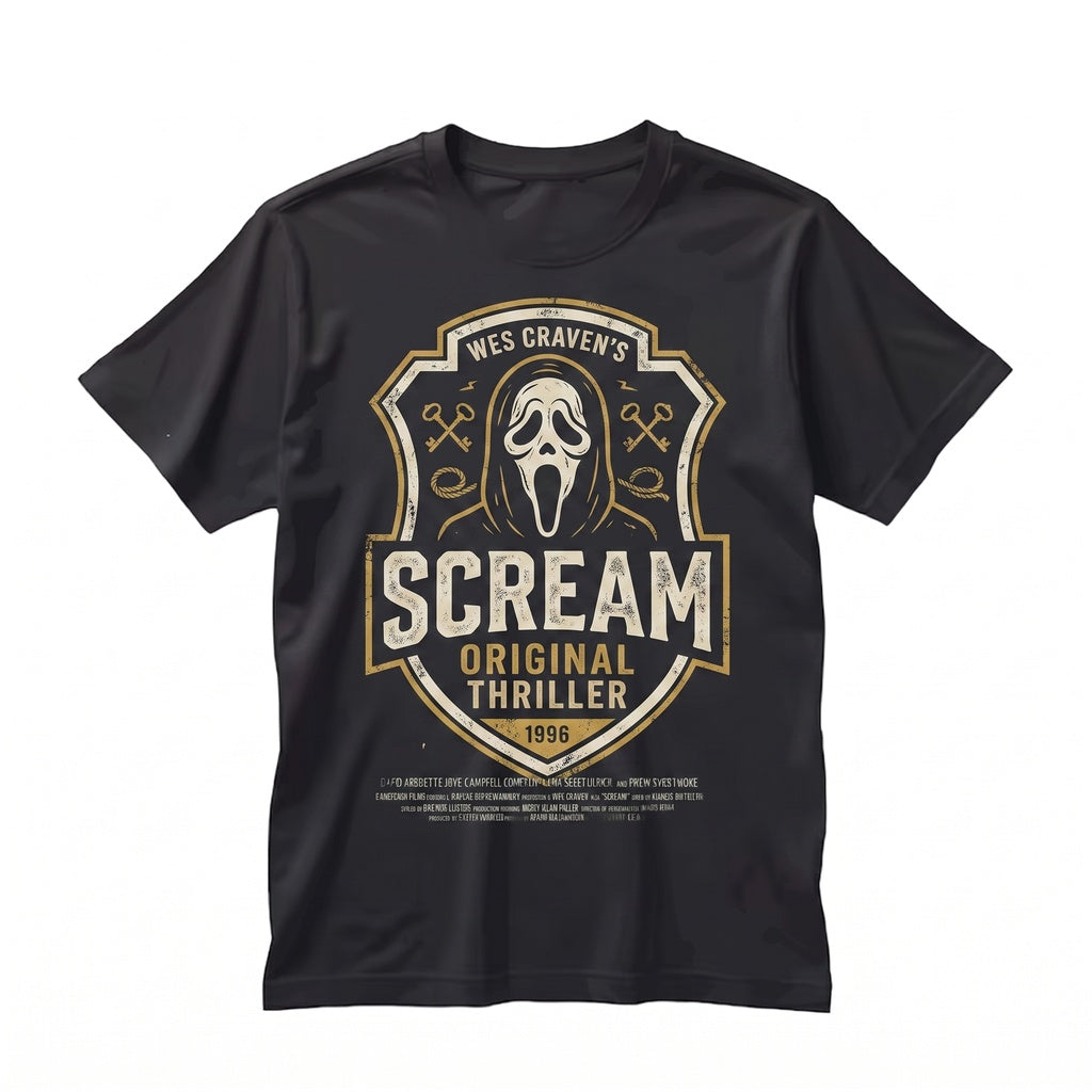 Halloween Horror Film Graphic Spooky Season Ghost Face Apparel Unisex TShirt