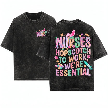 Colorful Coquette Nurse PNG Bundle Cute CNA LPN RN Medical Healthcare Graphic Unisex Wash T-Shirt