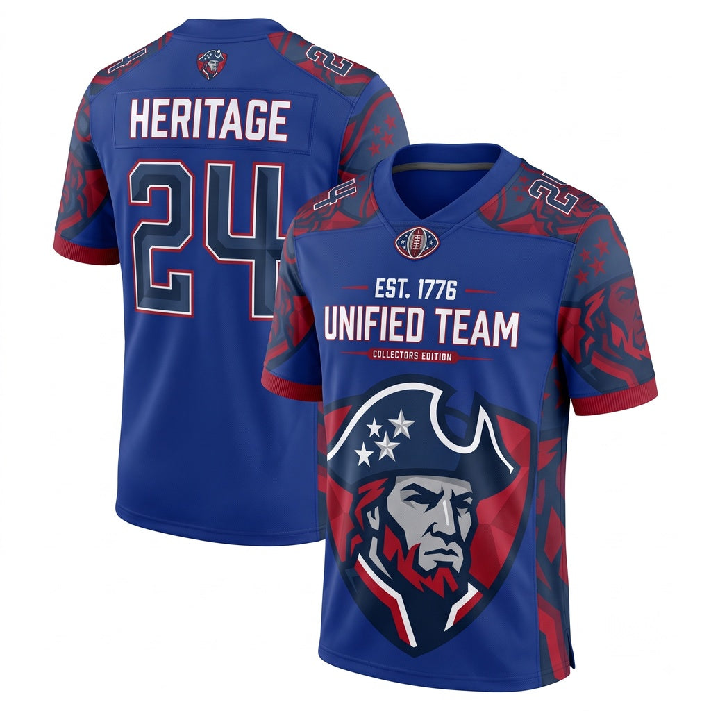 Unisex Game Day Football Fan Jersey - Lightweight Breathable Athletic Mesh Top