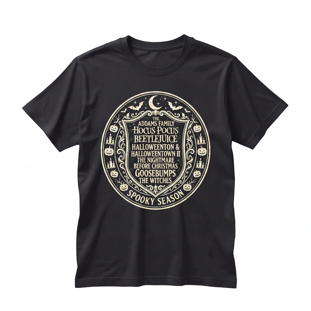 Vintage Halloween Movie Spooky Season Retro Hocus Pocus Inspired Graphic Gift Unisex TShirt