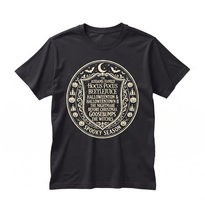Vintage Halloween Movie Spooky Season Retro Hocus Pocus Inspired Graphic Gift Unisex TShirt