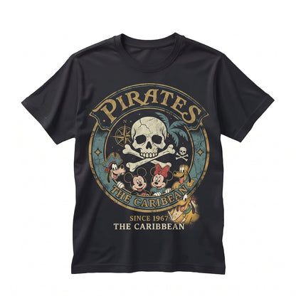 Yo Ho Pirates Life For Me Family Vacation Outfits, Mouse Friends Theme Park 2026 Cruise Matching Unisex TShirt