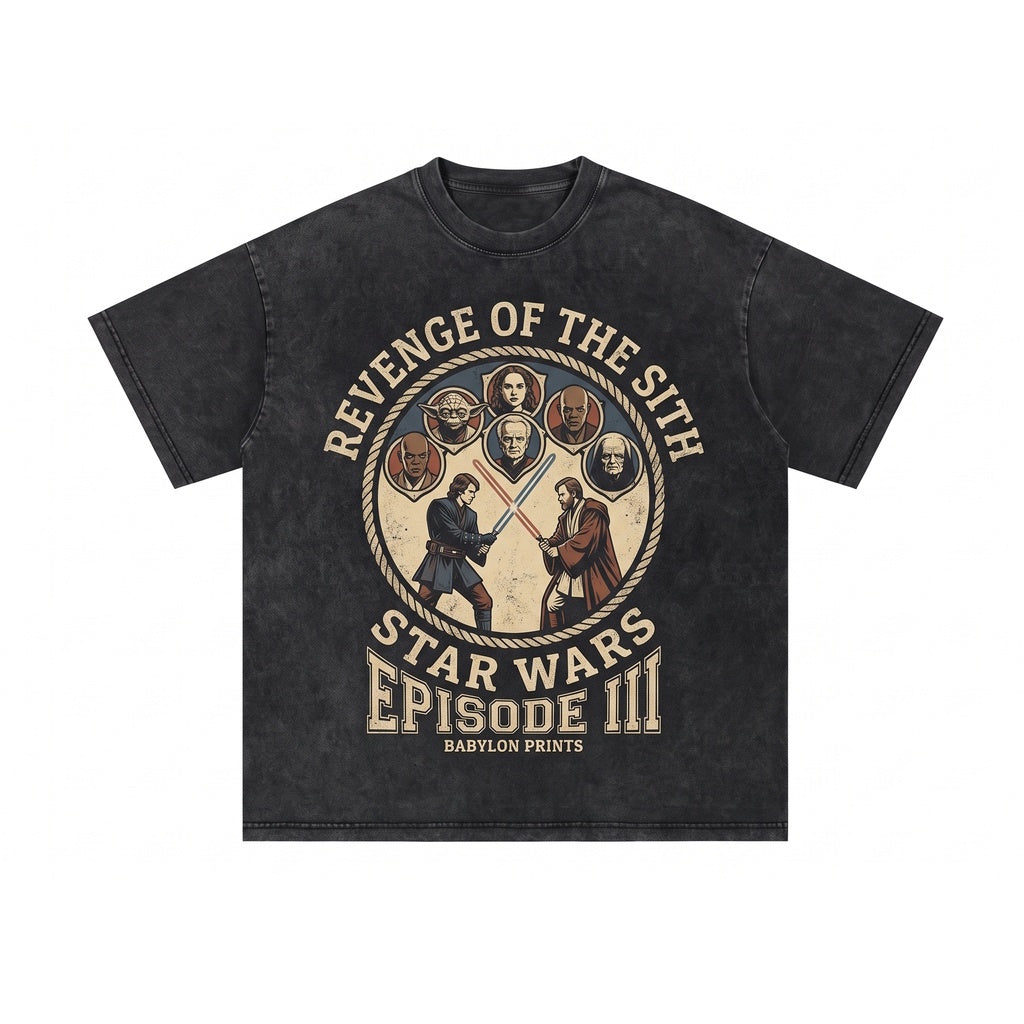 Retro Vintage Oversized Movie Poster Print Graphic Cinema Film Fan Gift Unisex TShirt