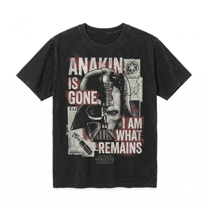 Vintage Darth Vader Graphic Retro Galactic Empire Anakin Skywalker Dark Side Cotton Apparel Unisex TShirt