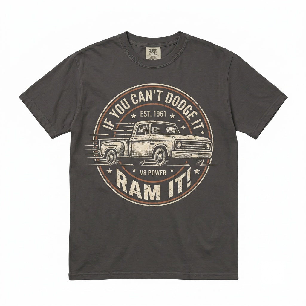 If You Cannot Avoid Smash Funny Truck Lover Off-Road Graphic Bold 4x4 Humor Unisex TShirt