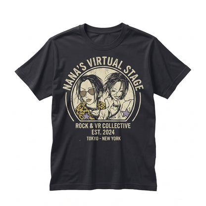 Nana Osaki Japanese Manga Graphic Vintage Punk Rock Black Stones Unisex TShirt
