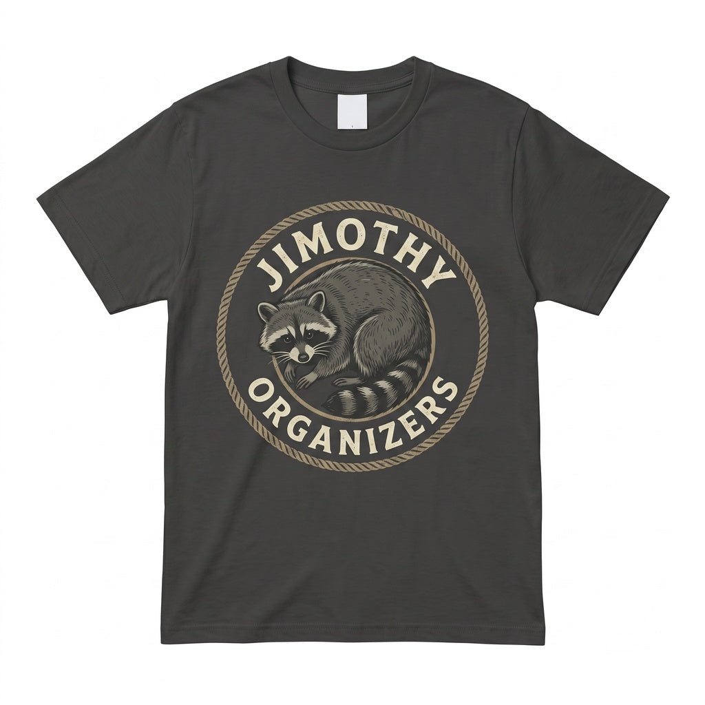 Jimothy Raccoon Vintage Funny Wildlife Graphic Seattle Trash Panda Gift Unisex TShirt