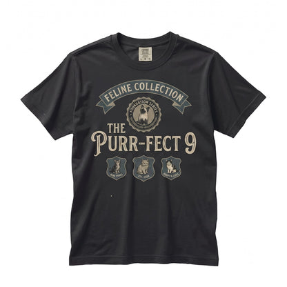 Vintage Cat Lover Gift, Cute Retro Kitten Graphic Apparel for Mom, Unisex TShirt