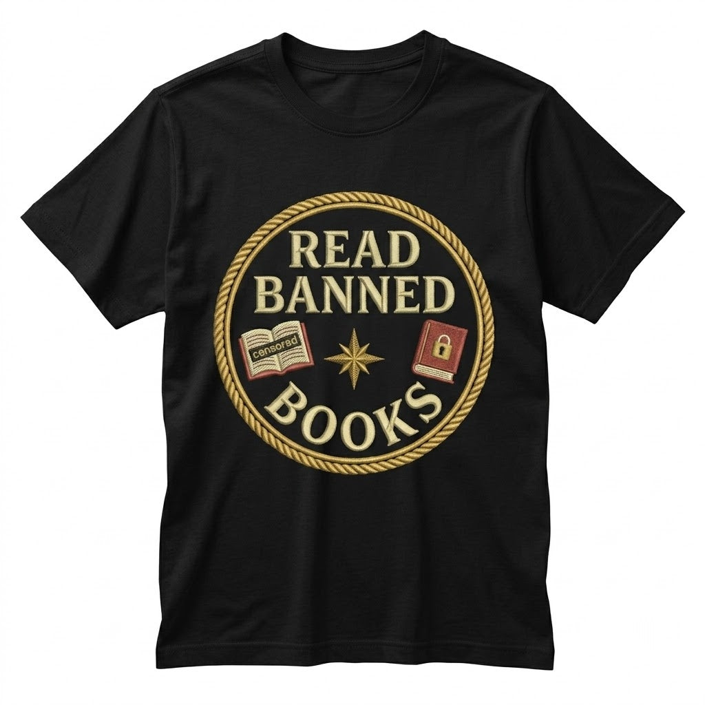 Read Banned Books Librarian Bookworm Gift for Lover Unisex TShirt