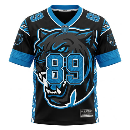 Unisex Lightweight Breathable Mesh Football Fan Jersey - Stitched Game Day Athletic Apparel