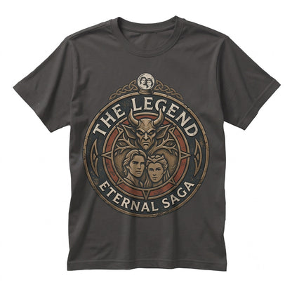 Vintage Retro Legend Graphic Apparel Distressed Classic Novelty Cotton Top, Unisex TShirt