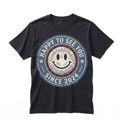 Happy to See Your Face Teacher Appreciation Back School Gift Unisex TShirt