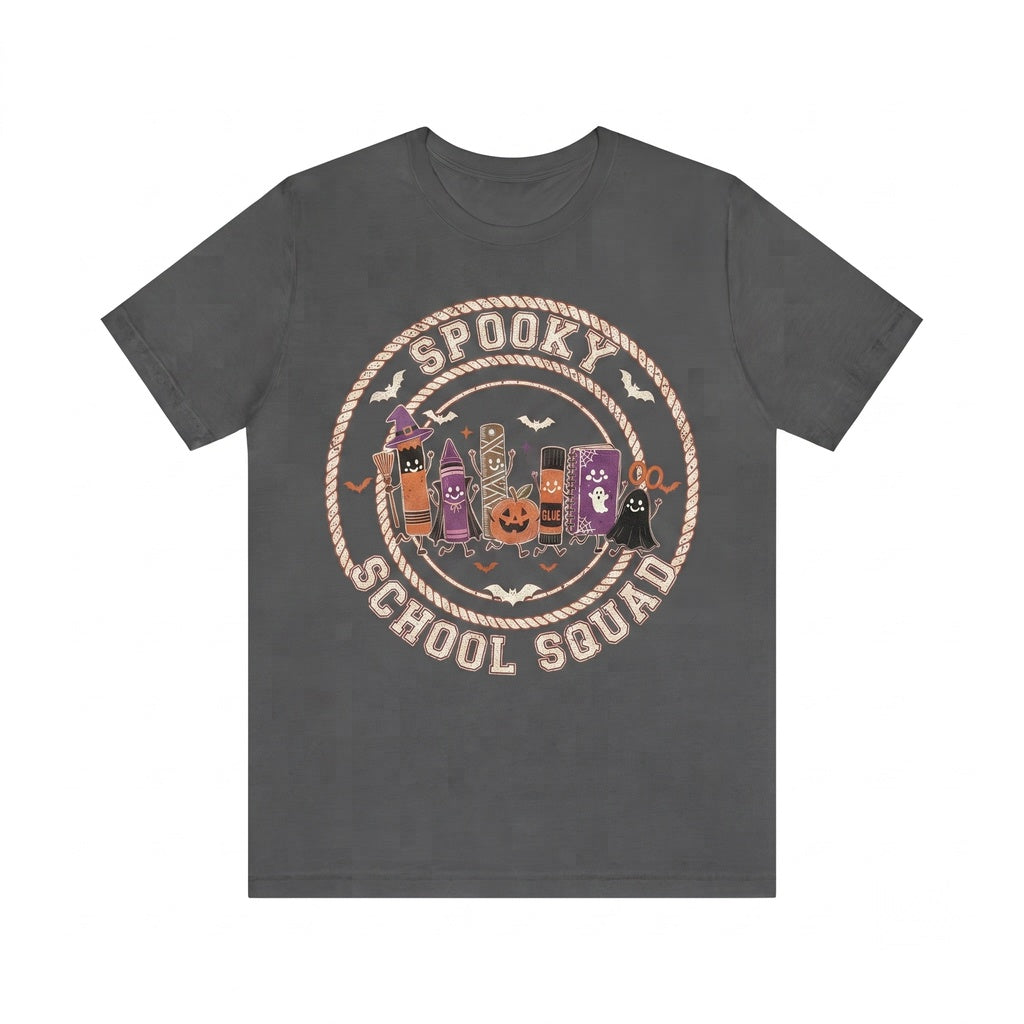 Halloween Teacher Spooky School Supplies Graphic Apparel Unisex TShirt