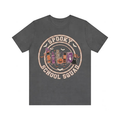 Halloween Teacher Spooky School Supplies Graphic Apparel Unisex TShirt