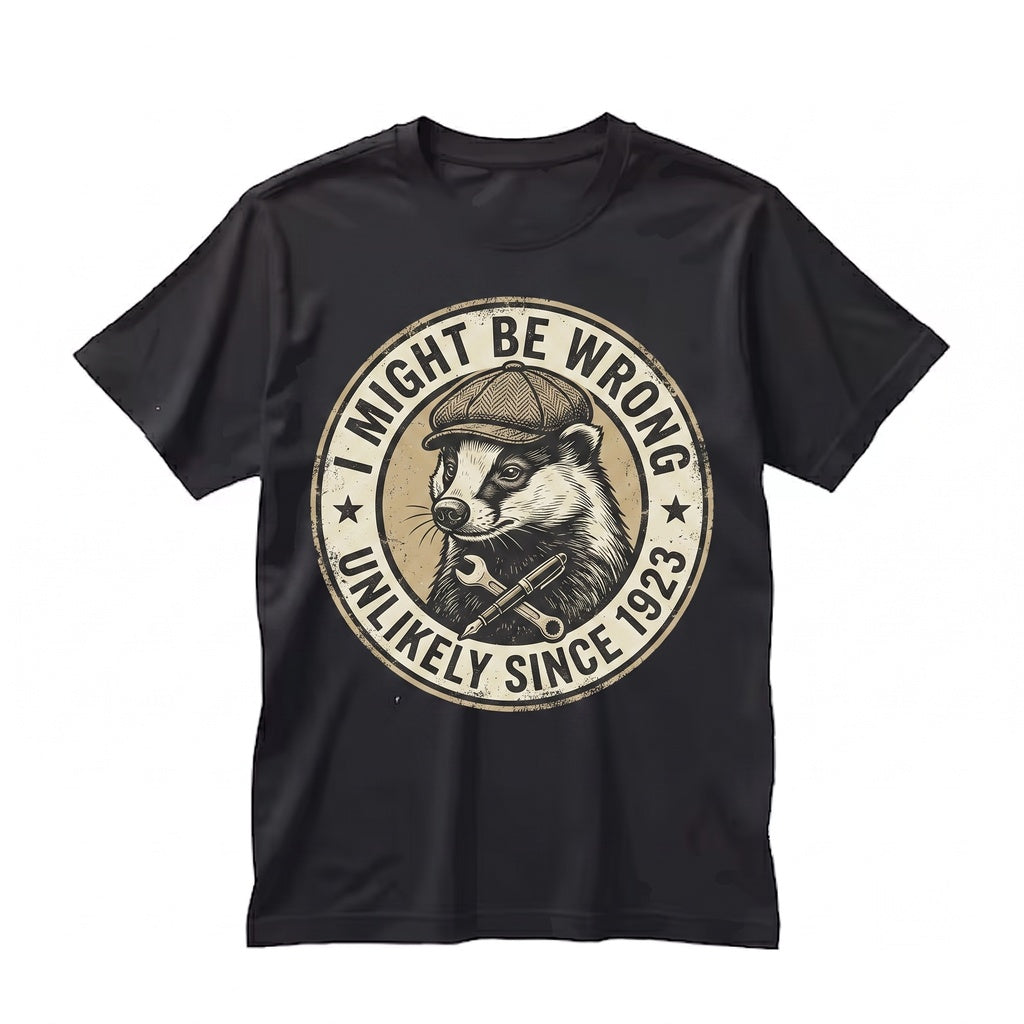 I Might Be Wrong But Its Highly Unlikely Funny Sarcastic Quote Novelty Humor Graphic Unisex TShirt
