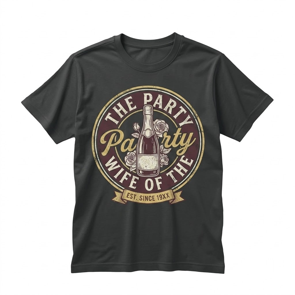 Bachelorette Hen Party Wife of the Bride Tribe Squad Wedding Apparel Unisex TShirt