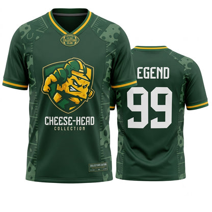 Unisex Stitched Football Fan Jersey - Breathable Mesh Lightweight Game Day Athletic Shirt