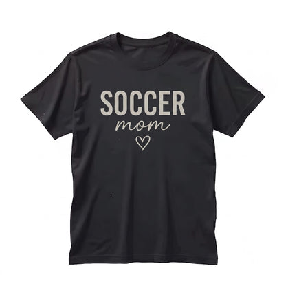 Embroidered Soccer Mom Sports Pullover Gameday Athletic Apparel Unisex TShirt