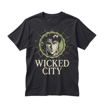 Wicked City Vintage 1980s Japanese Manga Retro Graphic Top Unisex TShirt
