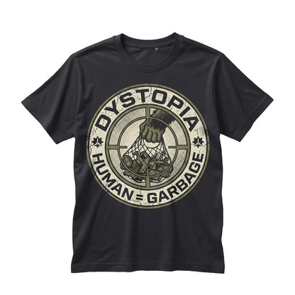 Dystopia Graphic Dark Fantasy Sci-Fi Apocalyptic Retro Cyberpunk Unisex TShirt