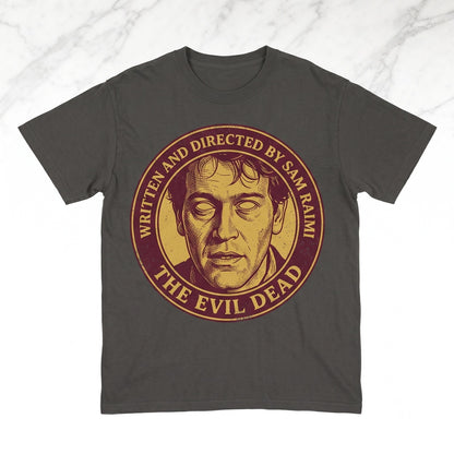 Vintage 80s Cult Classic Horror Movie Graphic Deadite Cabin Unisex TShirt