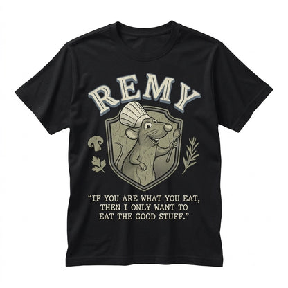 Little Chef Remy Anyone Can Cook Paris Gourmet Foodie Graphic Vintage Unisex TShirt